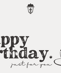 Main Street Roasters Gift Card - Happy Birthday - Main Street Roasters