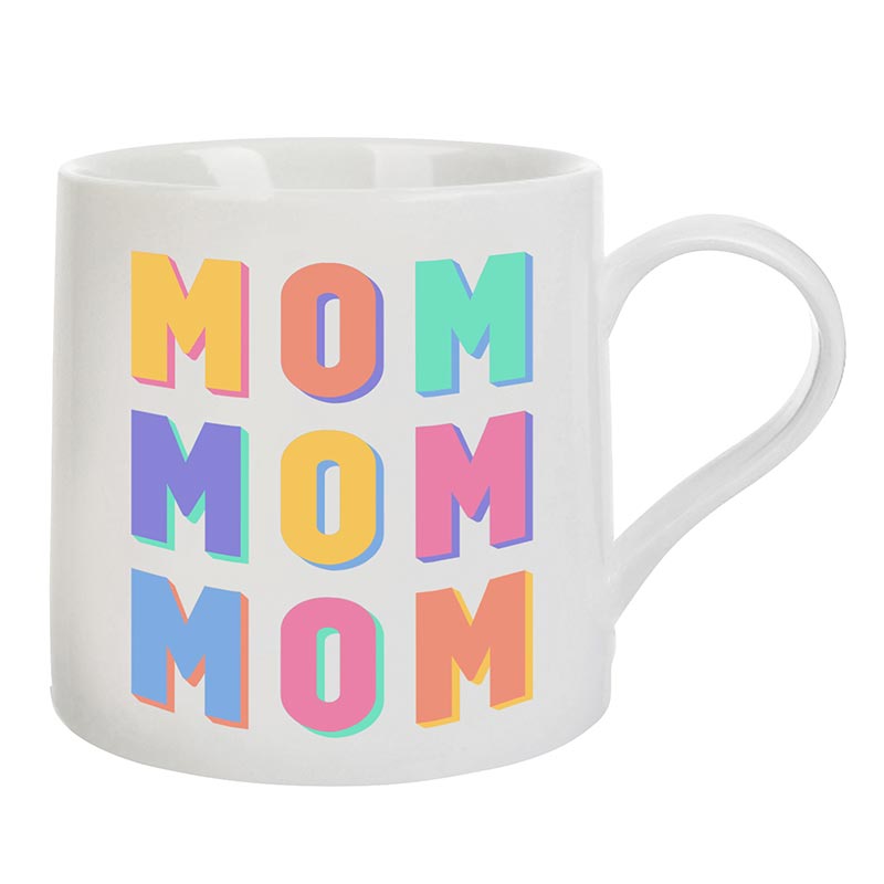 Mom Jumbo Coffee Mugs | 20oz - Mom Multicolor - Main Street Roasters