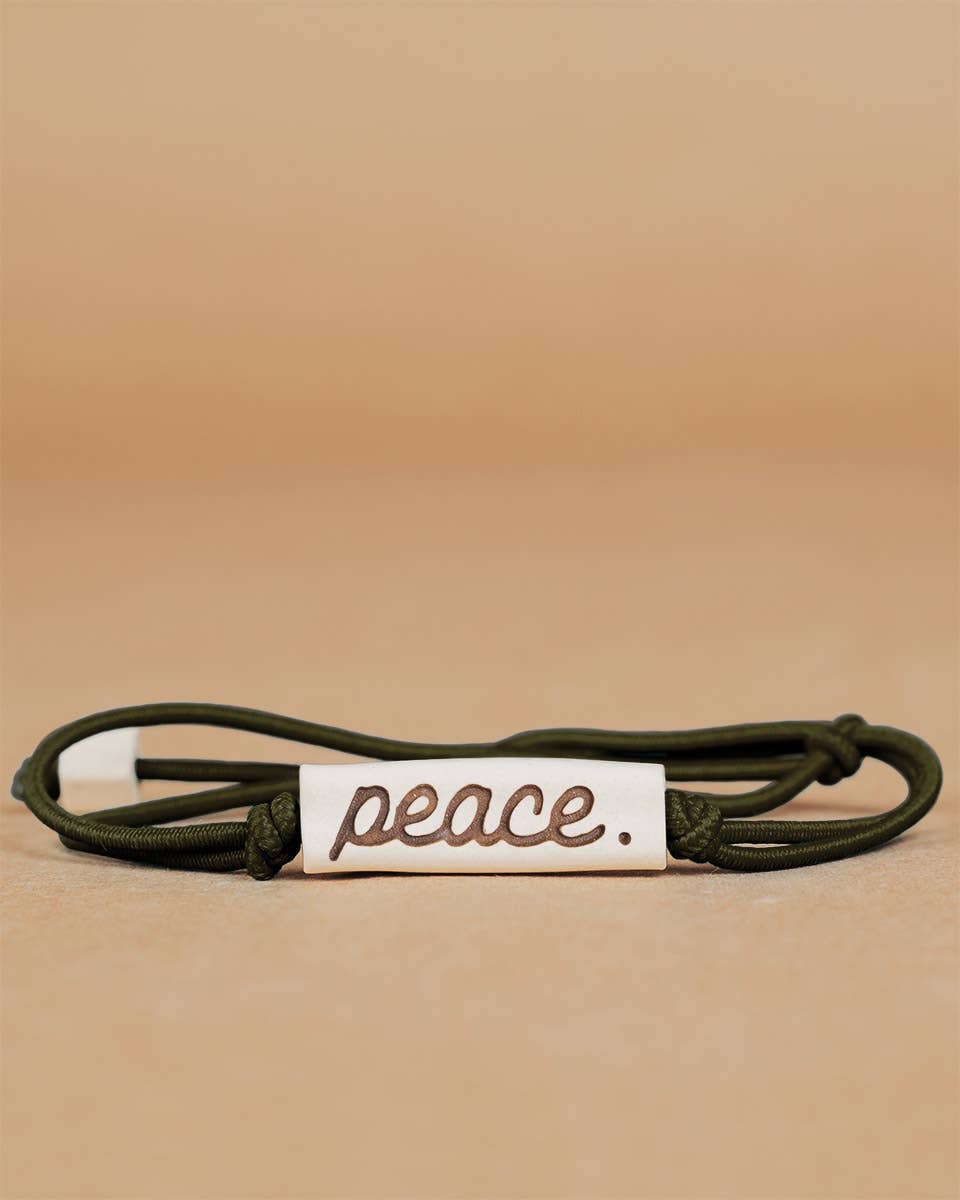 MudLOVE - Peace. Lovely Bracelet - Main Street Roasters