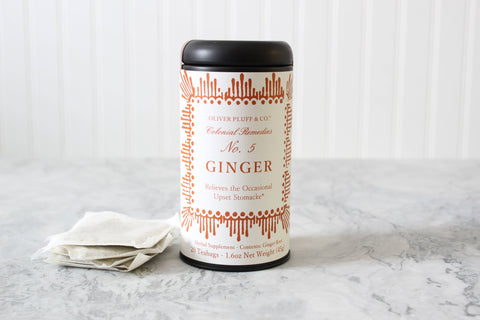Oliver Pluff & Company - Colonial Remedies No. 5 - Ginger Tea - Front