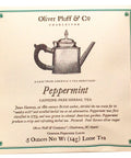 Oliver Pluff & Company - Peppermint Fine Tea 0.50 oz envelope 