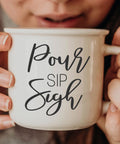 Pour Sip Sigh Mug Tundra 