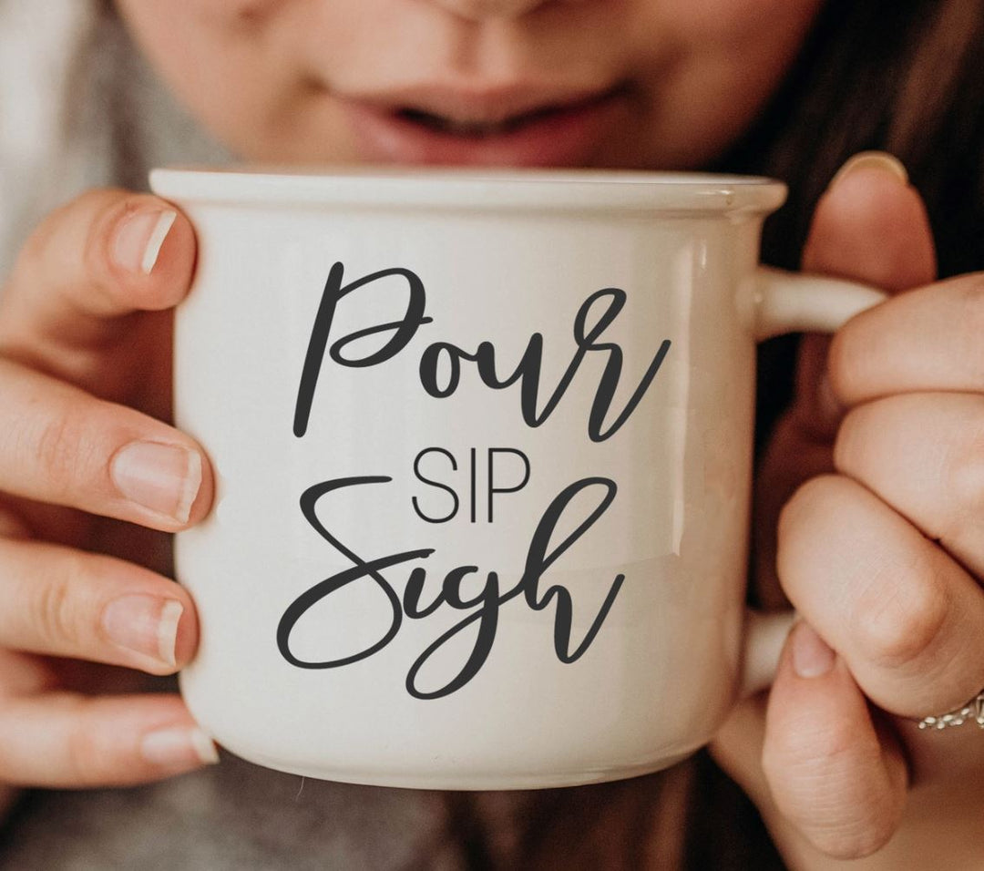 Pour Sip Sigh Mug Tundra 