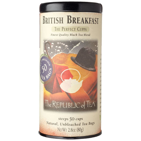 British Breakfast Tea | Republic of Tea Main Street Roasters 