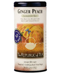 Ginger Peach Tea | Republic of Tea - Main Street Roasters 