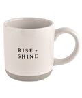 Rise + Shine Stoneware Coffee Mug - Sweet Water Decor 