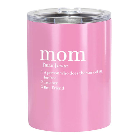 Stainless Steel Tumblers | 12oz - Mom Pink - Main Street Roasters
