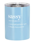 Stainless Steel Tumblers | 12oz - Sassy Blue - Main Street Roasters