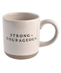 Strong + Courageous Coffee Mug - Sweet Water Decor 