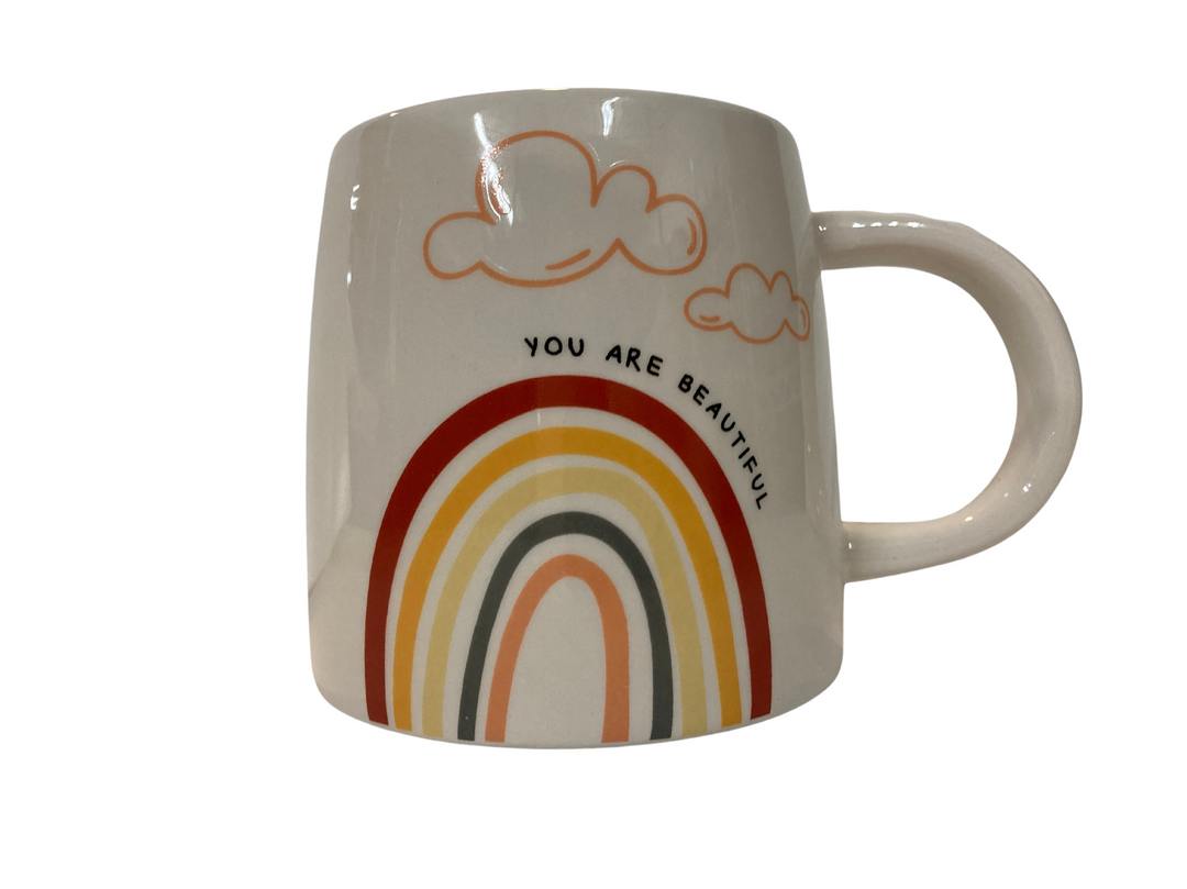 Summer Ceramic Mugs - You Are Beautiful - Main Street Roasters