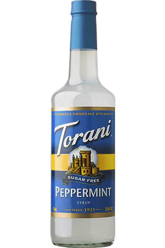 Torani Syrups | 750ml - Sugar Free Peppermint - Main Street Roasters