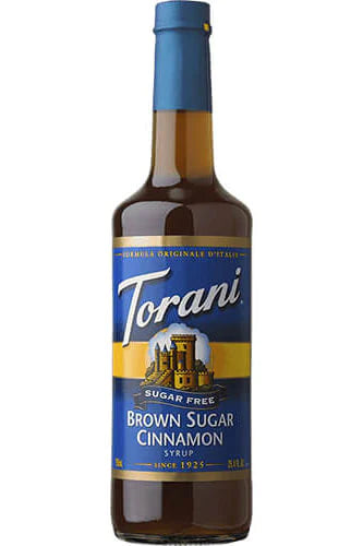 Torani Syrups | 750ml - Sugar Free Brown Sugar Cinnamon - Main Street Roasters