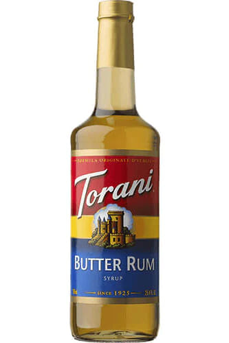 Torani Syrups | 750ml - Butter Rum - Main Street Roasters