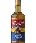 Torani Syrups | 750ml - Classic Hazelnut - Main Street Roasters