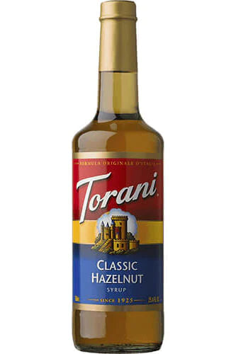 Torani Syrups | 750ml - Classic Hazelnut - Main Street Roasters