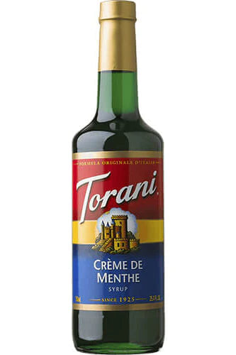 Torani Syrups | 750ml - Creme De Menthe - Main Street Roasters