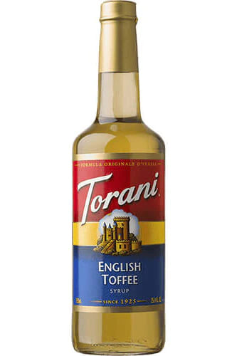 Torani Syrups | 750ml - English Toffee - Main Street Roasters