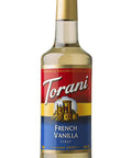 Torani Syrups | 750ml - French Vanilla - Main Street Roasters