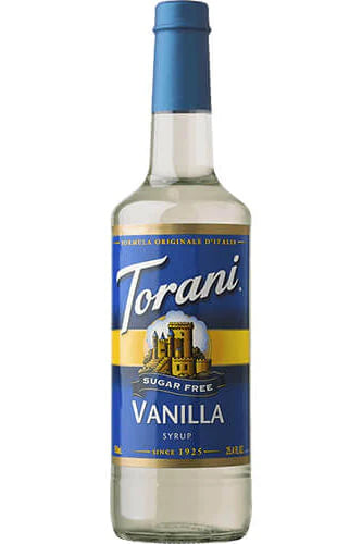 Torani Syrups | 750ml - Sugar Free Vanilla - Main Street Roasters