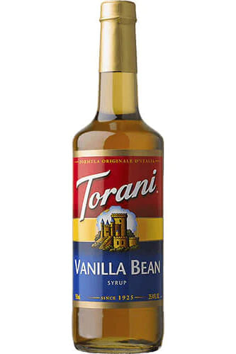 Torani Syrups | 750ml - Vanilla Bean - Main Street Roasters
