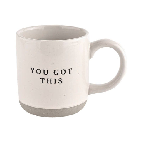 You Got This Stoneware Coffee Mug - Sweet Water Decor 
