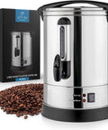 50 Cup Commercial Coffee Urn Stainless Steel | Zulay Kitchen - Main Street Roasters
