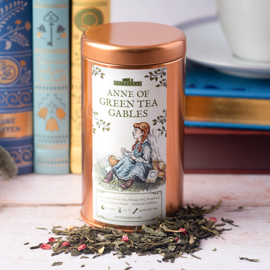 Novelteas | Anne of Green Tea Gables - Loose Tea Tin with Bookmark - Main Street Roasters