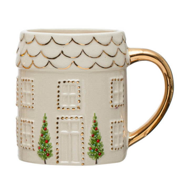 Christmas House Mug - Main Street Roasters