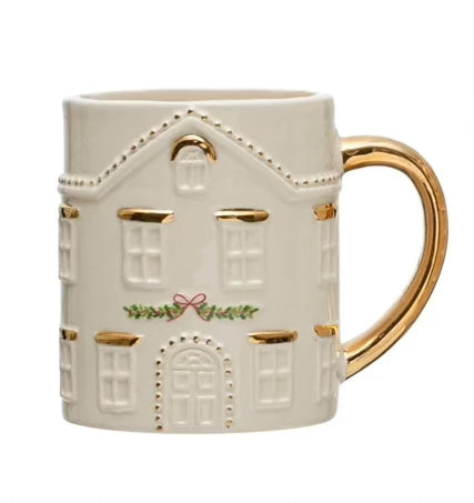 Christmas House Mug - Main Street Roasters