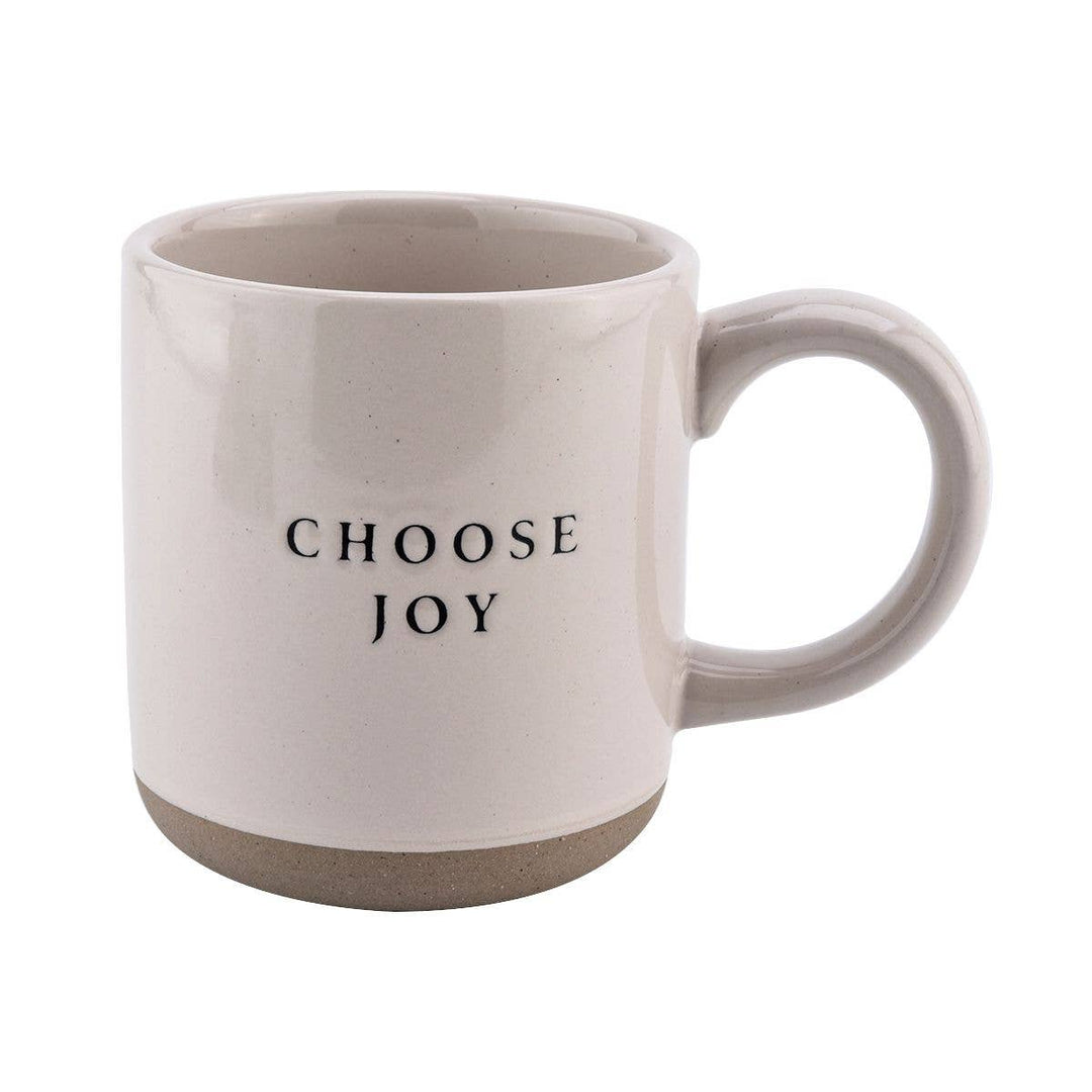 Sweet Water Decor - Choose Joy Stoneware Coffee Mug Mugs Sweet Water Decor 
