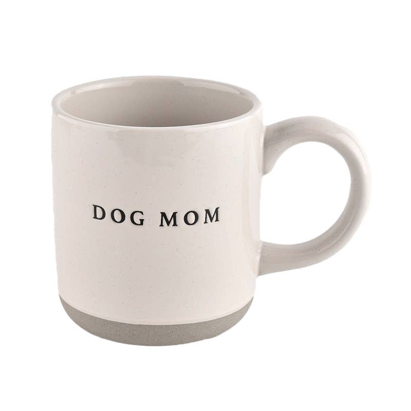 Sweet Water Decor - Dog Mom Stoneware Coffee Mug Mugs Sweet Water Decor 