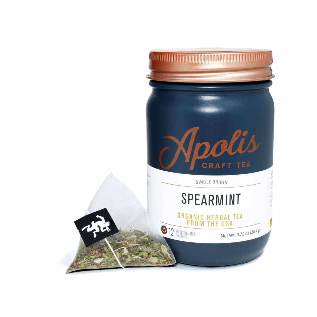 Spearmint Tea | Organic, Herbal Aromatic Apolis Tea 