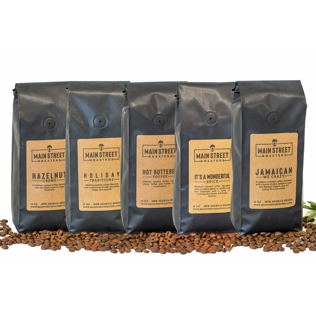 Flavored Coffee Gift Subscription Main Street Roasters 
