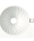 Hario V60 Ceramic Pour-over Coffee Dripper - Top - Bodum 