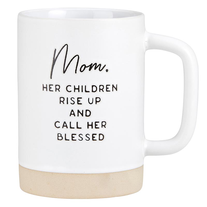 Mom Signature Stoneware Mug