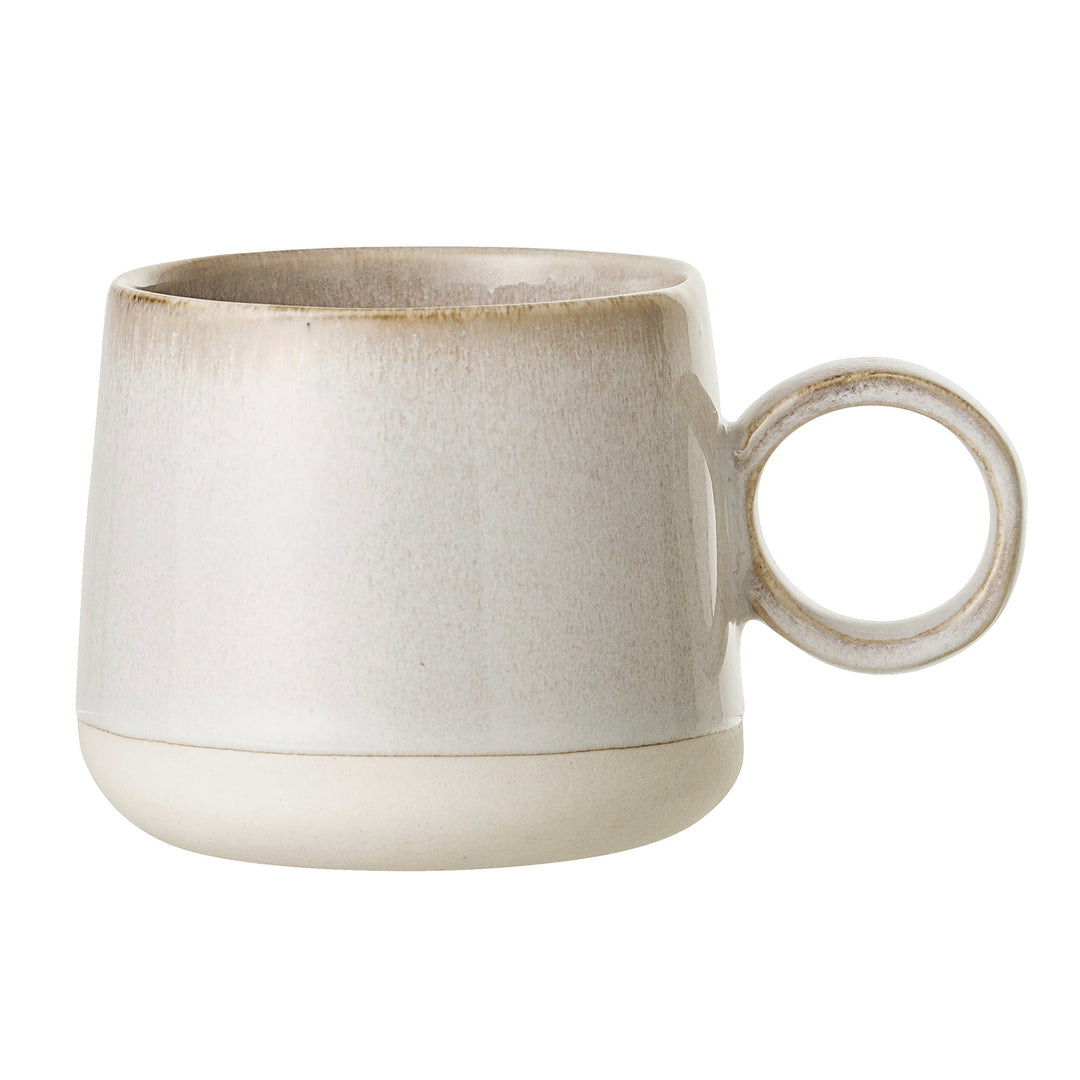 White Stoneware Mug | 8oz - Main Street Roasters